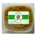 پیاز سرخ شده نیمه آماده کاملاخانگی باهنردستان بانوان گیلانی آماده شده